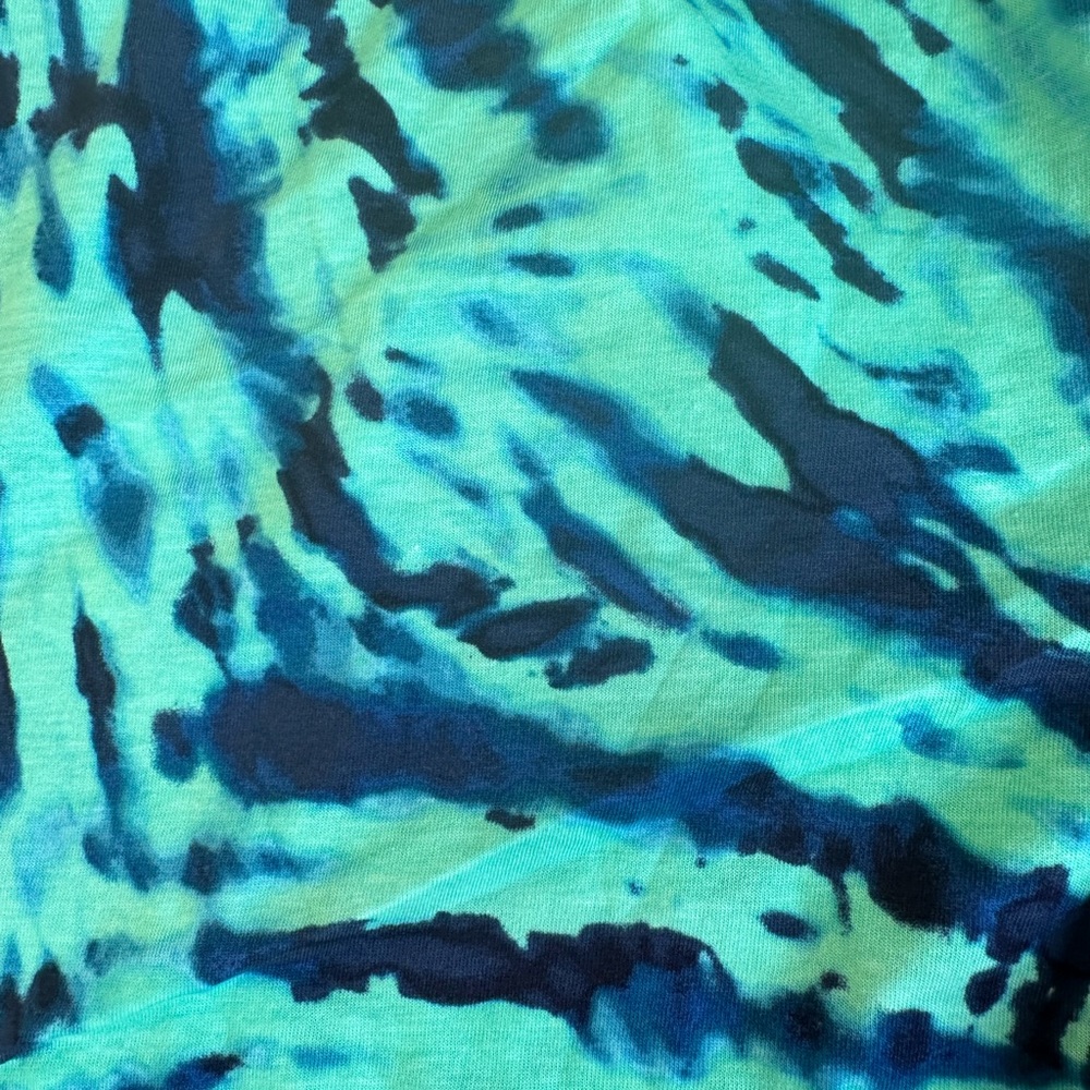 Women’s tie dye lounge shorts 2X - Picture 2 of 7